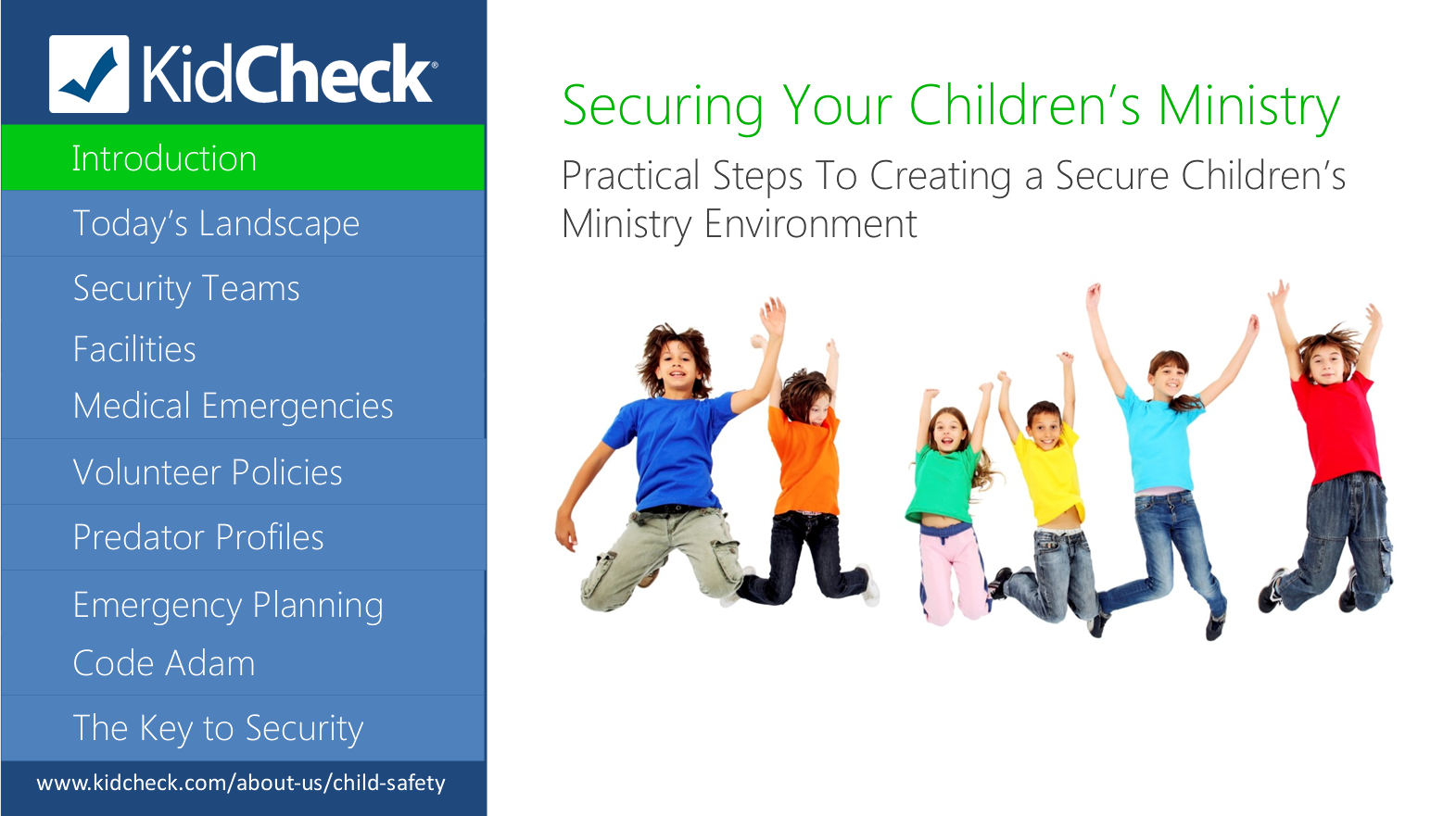 KidCheck Secure Check-In